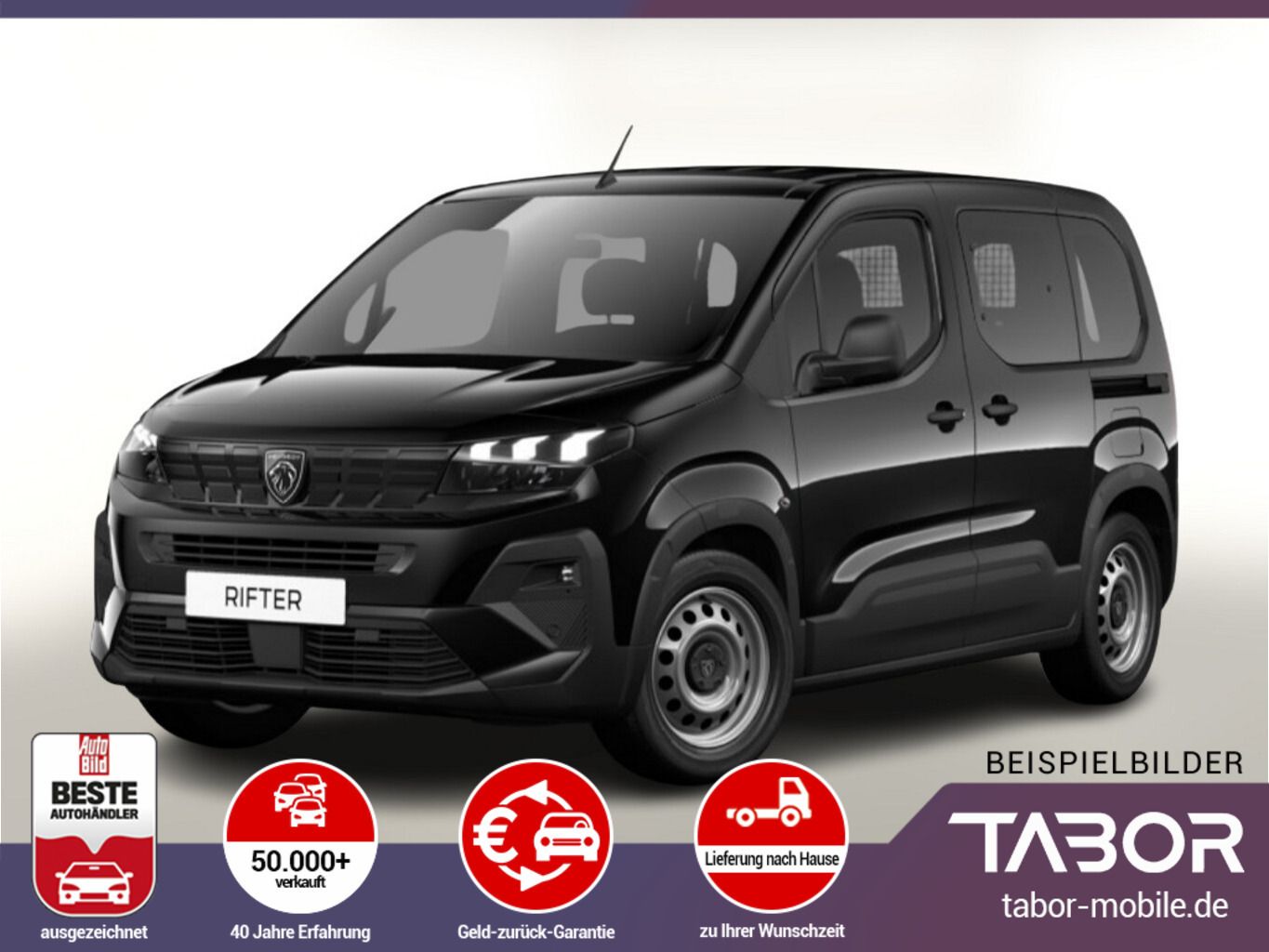 Peugeot Rifter N1 100 Active PDC ComfP 10"DAB CarP Temp