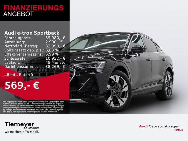 Audi e-tron Sportback 55 Q S LINE LEDER AHK LM20 KAME