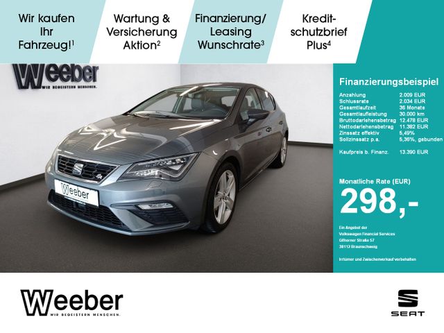 SEAT Leon FR *ACC*LED*NAVI*SHZ*APP CONNECT*PDC*17 LM*