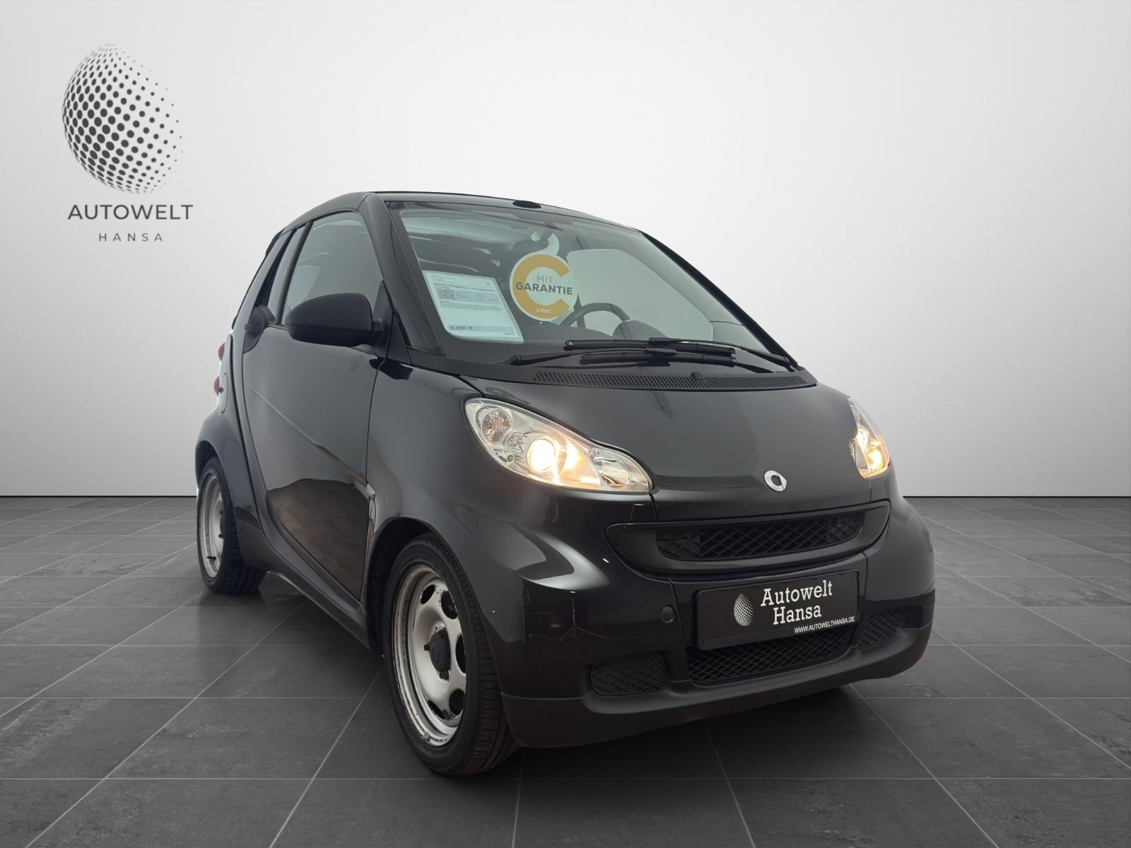 Smart ForTwo Cabrio CDI/ 1.HD/SERVO/NAVI/3.L/100km/