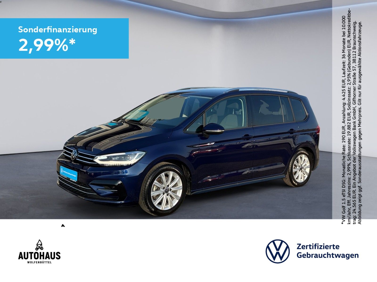 Volkswagen Touran R-Line 1.5 TSI DSG KAMERA LED NAV PDC SHZ