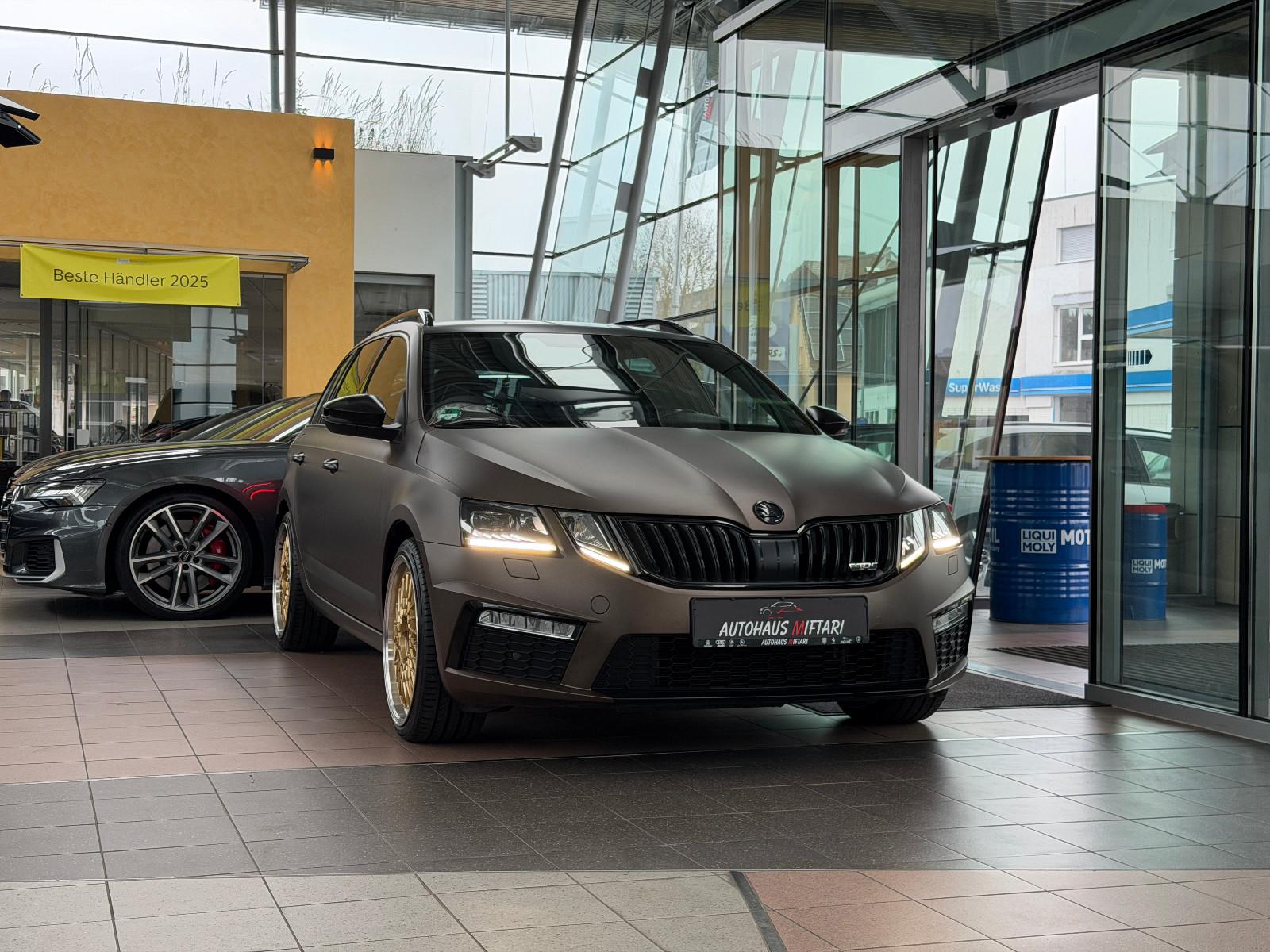 SKODA OCTAVIA COMBI RS 2.0 TSI DSG 230CH - BLACK DESIGN - JANTES BORBET - ENTRETIEN SKODA