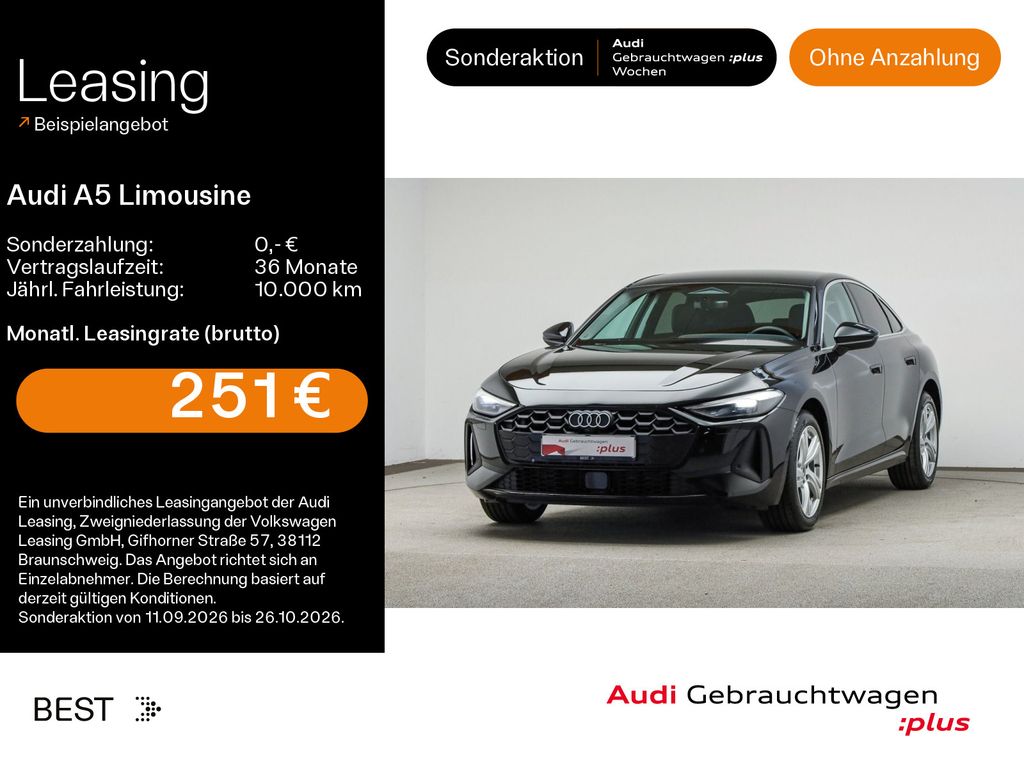 Audi A5 Limousine TDI*NAVI*LED*KAMERA*LEDER*SHZ*PDC
