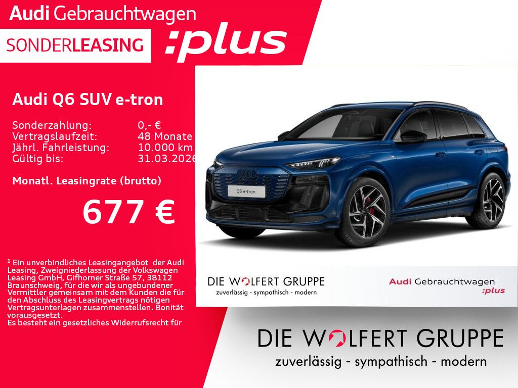 Audi Q6 e-tron quattro *0,25% - UPE 99.180 €*ACC*360°