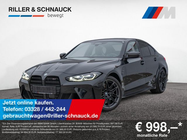 BMW M3 Competition M xDrive M-CARBON+DRIVER+SCHALLEN