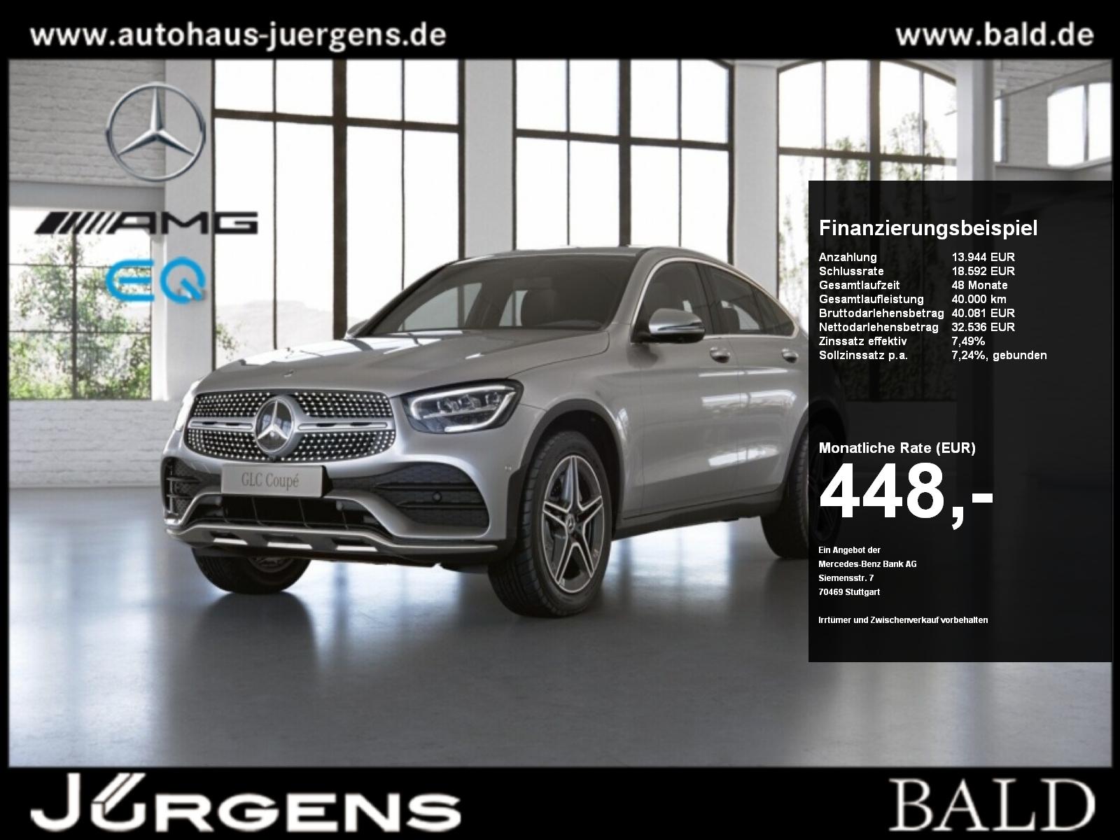 Mercedes-Benz GLC 200 4M Cp AMG-Sport/AHK/360/LED/Distr/Ambi