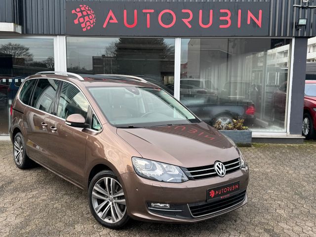 Volkswagen Sharan Highline BMT PANO/7-SITZE/LEDER/AHK/SPUR