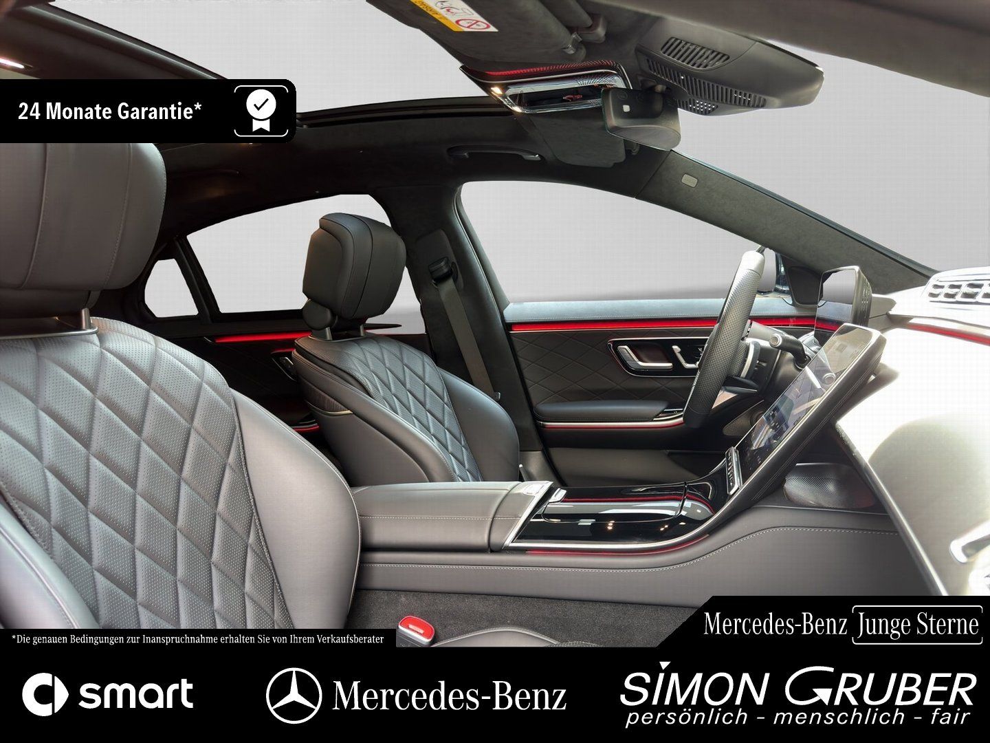 Fahrzeugabbildung Mercedes-Benz S 580 4M Lang AMG Exklusiv Chauffeur Executive
