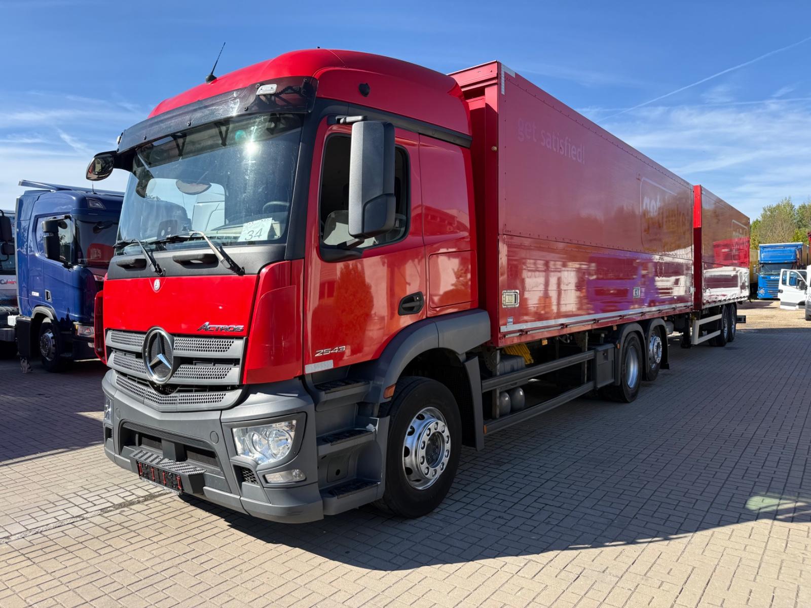 Mercedes-Benz Actros 2543 Getränke/Retarder+ANHÄNGER Orten