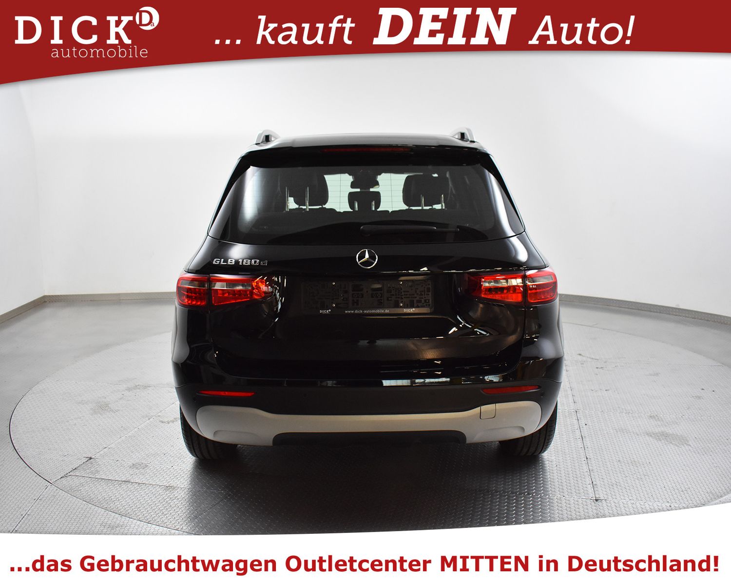 Fahrzeugabbildung Mercedes-Benz GLB 180d 8G >PANOR+NAVI+LEDER+SHZ+KAM+ADVENC+DAB