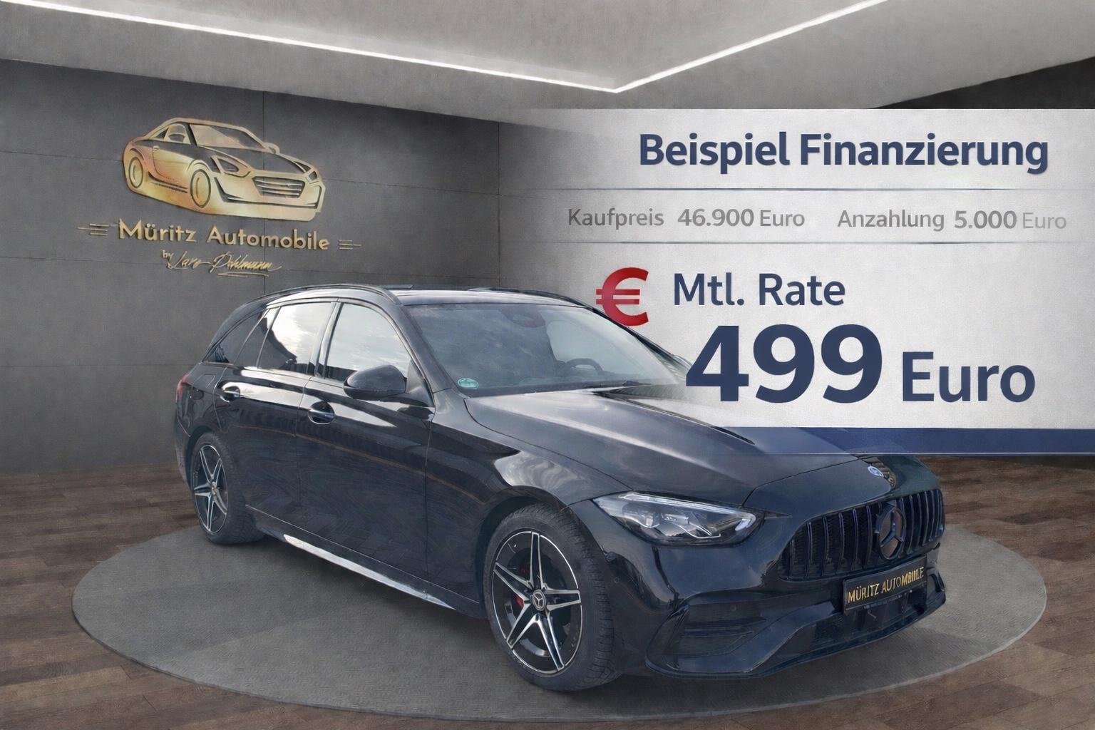 Mercedes-Benz C 300T AMG Pano / Standh / 24 Monate JUNGE ST.