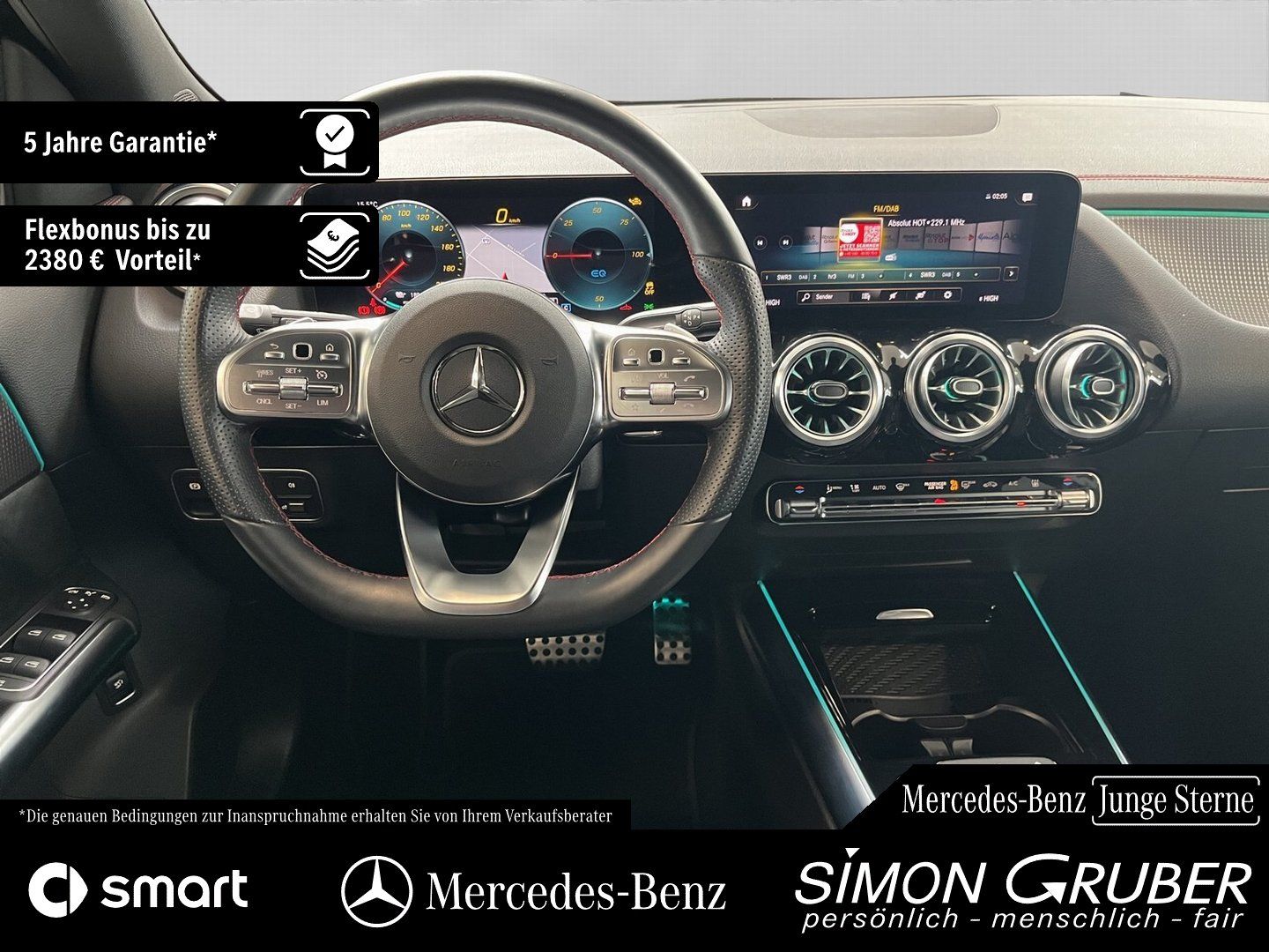 Fahrzeugabbildung Mercedes-Benz EQA 300 4M AMG Night Ambi KeyGO LED Kamera