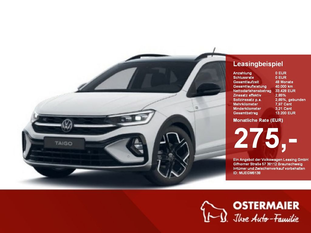 Volkswagen Taigo R-Line 1.5TSI 150PS DSG IQ.LIGHT,ACC,KAMER