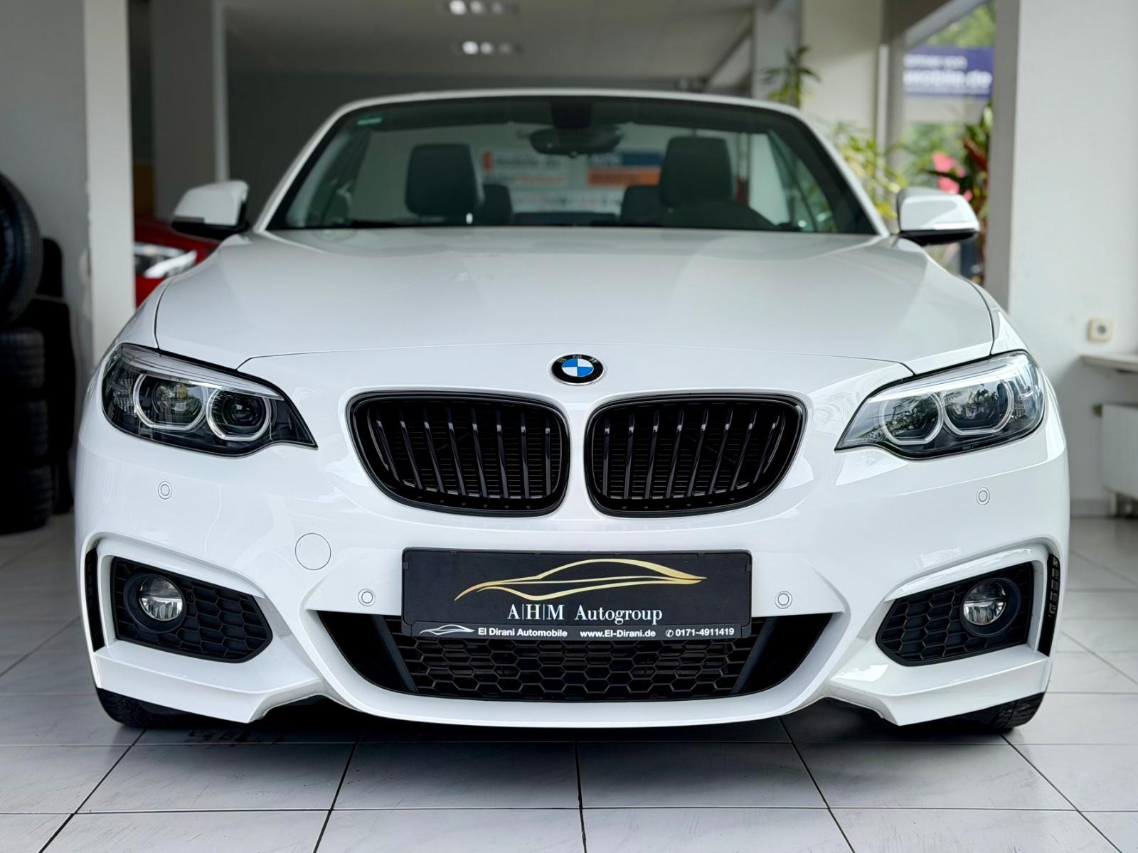 BMW 220d Cabrio M Sport/33T KM!/Keyless/NaviProf/LED