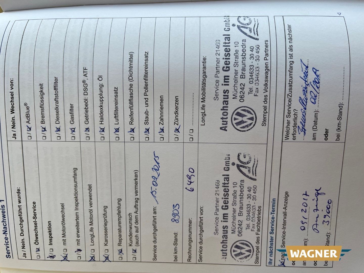 Fahrzeugabbildung Volkswagen Golf VII Comfortline BMT Klimaautomatik