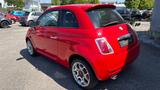 Fiat 500 Rosso Corsa Leder Xenon Klimaauto TÜV PDC - Fiat 500: Rosso