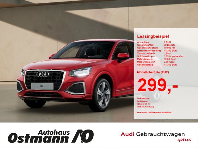 Audi Q2 30 TDI 18'' CarPlay KeyLess el.Heck LED