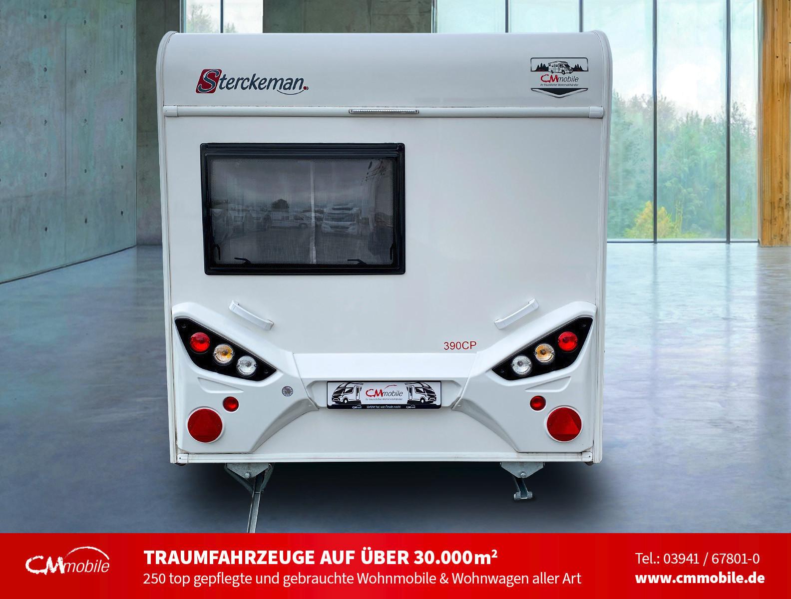 Sterckeman Easy 390 CP - Festbett - 4er Sitzgruppe -