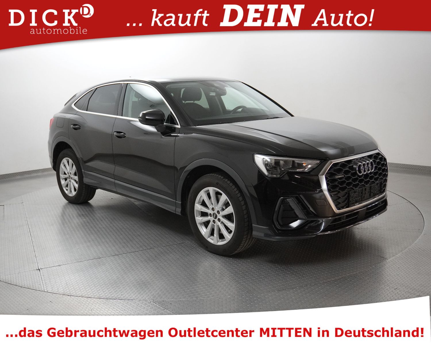 Fahrzeugabbildung Audi Q3 SPORTBACK 40d Quat NAVI+VIRTU+LED+SHZ+ACC+18"