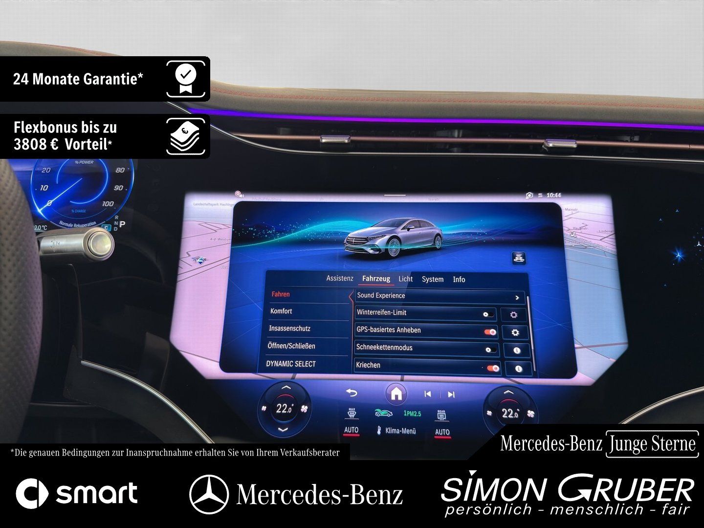 Fahrzeugabbildung Mercedes-Benz EQS 500 4M AMG Pano Massage TV Guard360 118kwh