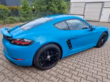 Porsche Cayman 718 miamiblau Top Zustand  - Porsche Cayman: 718