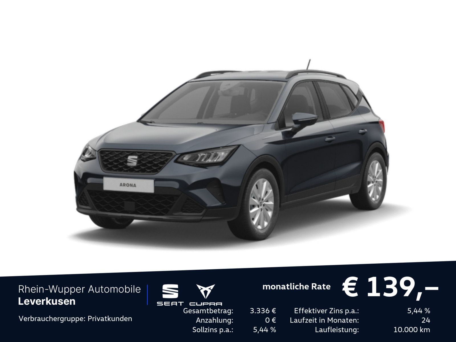 Seat Arona Road Edition DSG LED SHZ KAM NAVI