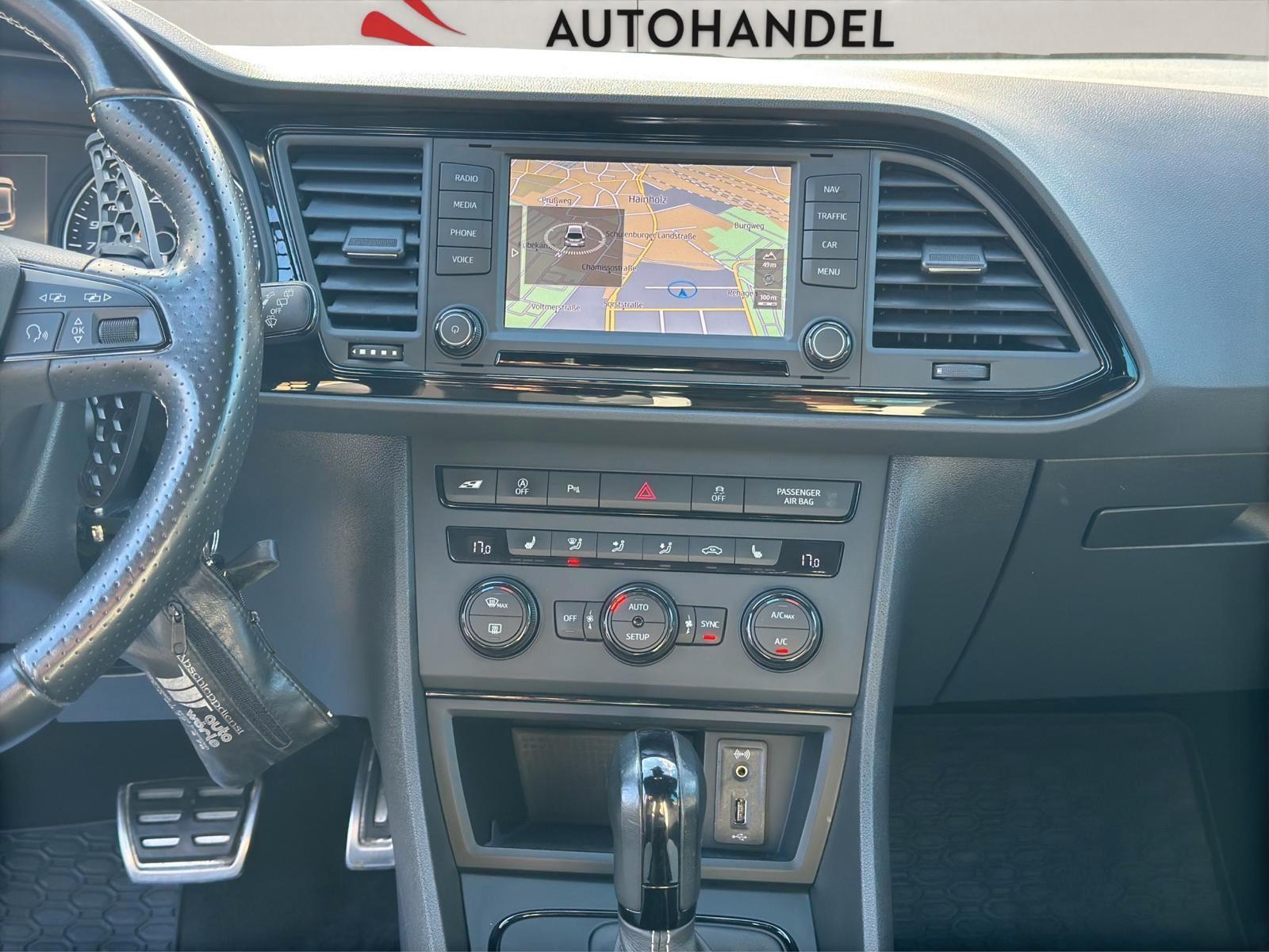 Seat Leon Cupra 2.0 280ch -1 ère main - Sièges sports alcantara - Led - Vitres teintées