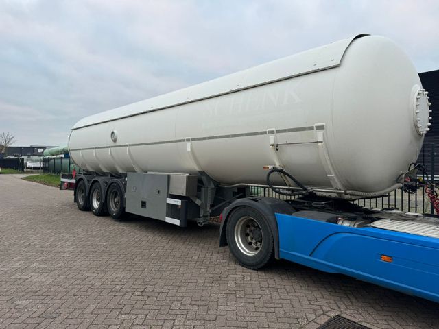 Altele Burg Tanktrailer Burg 48500L Lift axle Gas, Gaz,