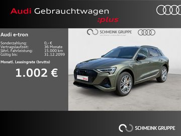 Audi Leasingangebot: Audi e-tron 55 2x S line quattro 360° B&O Exclusive