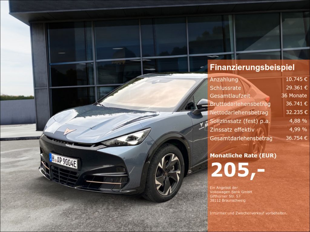 CUPRA Tavascan VZ 4Drive 250 kW (340 PS) 77 kWh Adrena