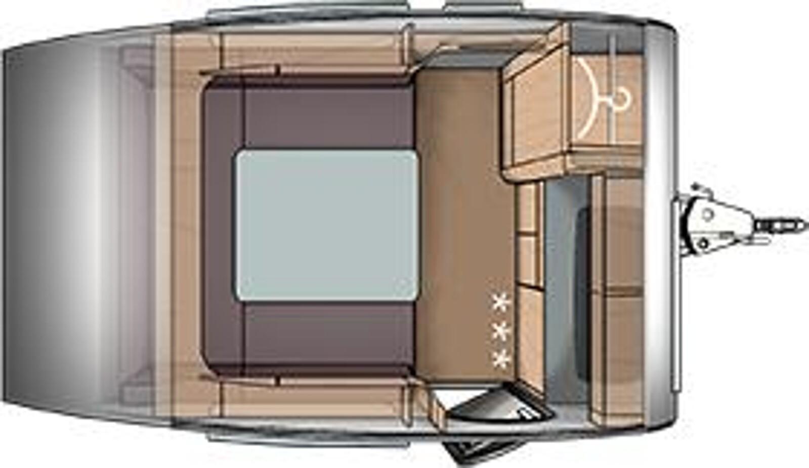 T@b BASIC 320 Heizung, 850kg,Kühschrank,Insektentür