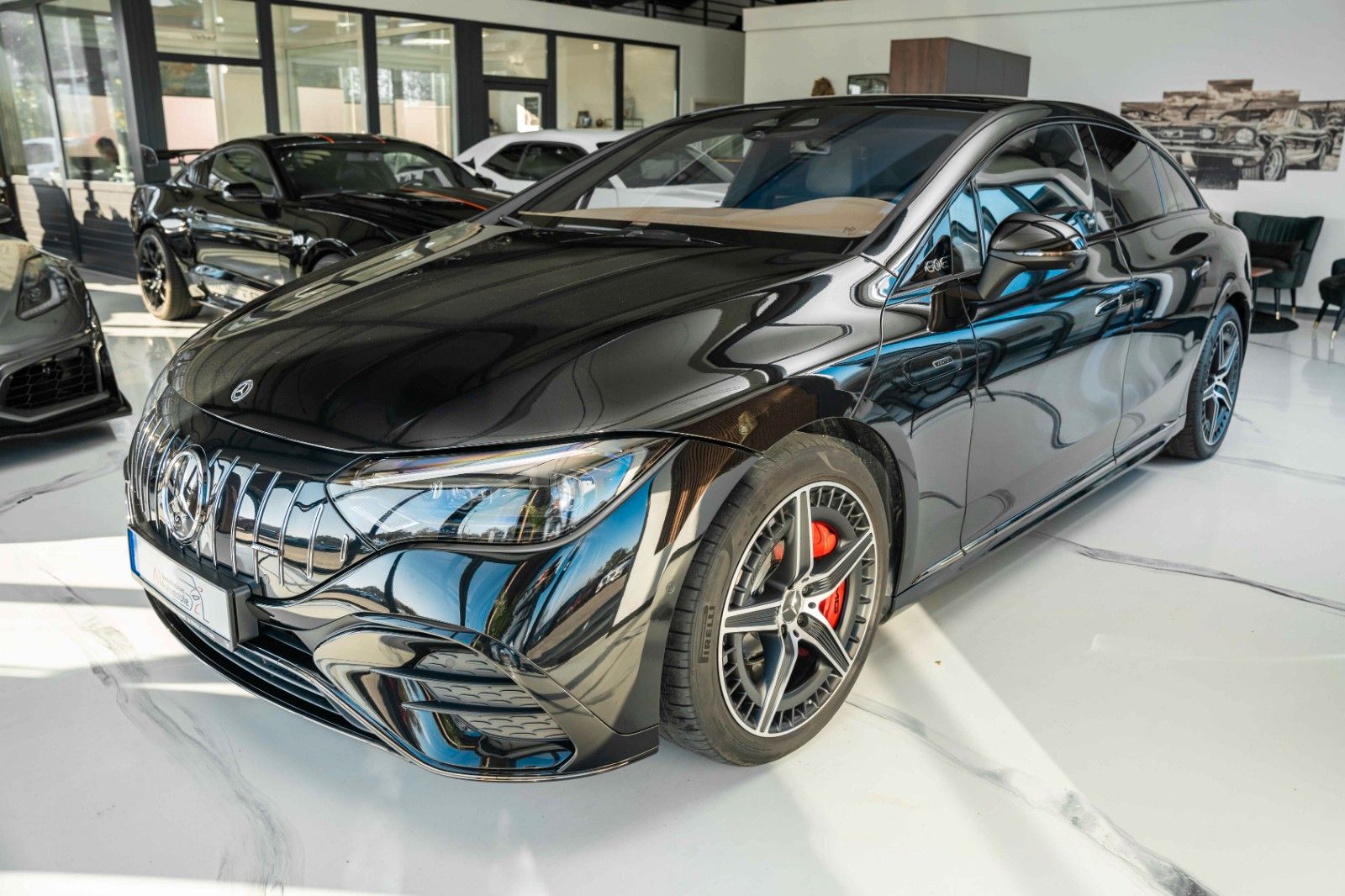 MERCEDES-BENZ EQE AMG 43 H/UP/PANO/LED/1 HAND TOP