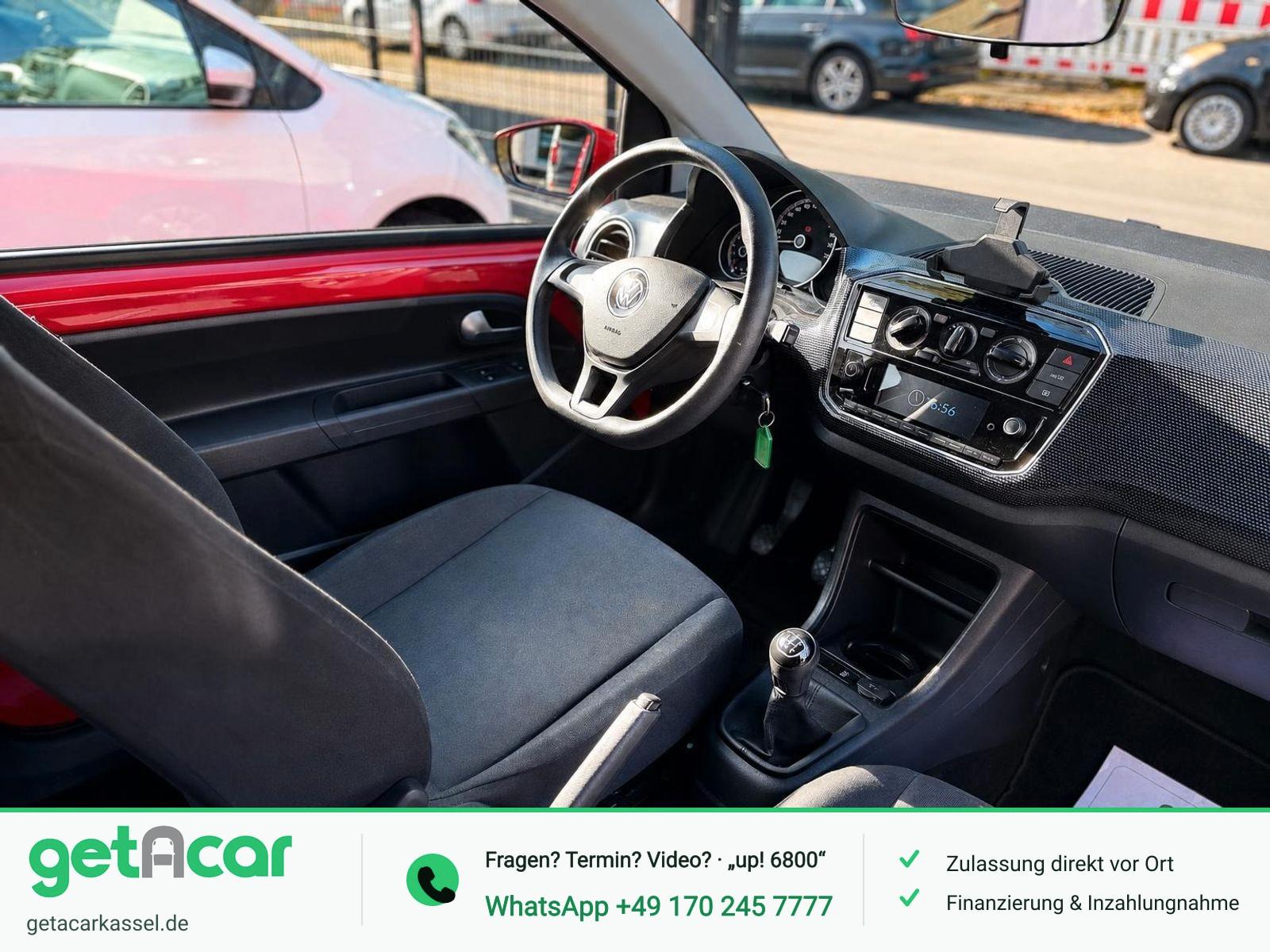 Volkswagen Up 1.0*DAB*BLUETOOTH*USB*ROT*2-TÜRIG, миниатюра 12
