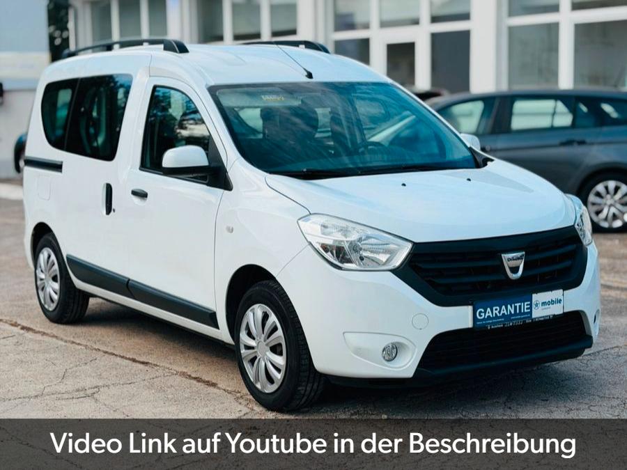 Dacia Dokker*1.Hand*TÜV*S-Heft*Klima*Isofix*Dachreling