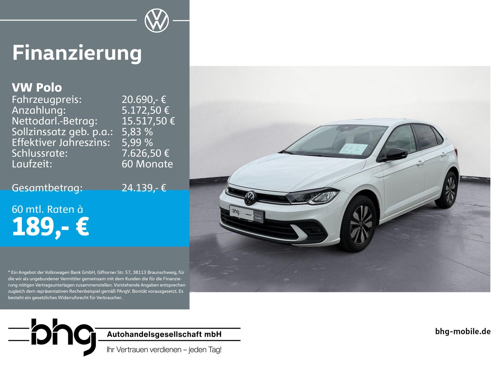 Volkswagen Polo 1.0 TSI LIFE LED PDC KAMERA AHK, миниатюра 14