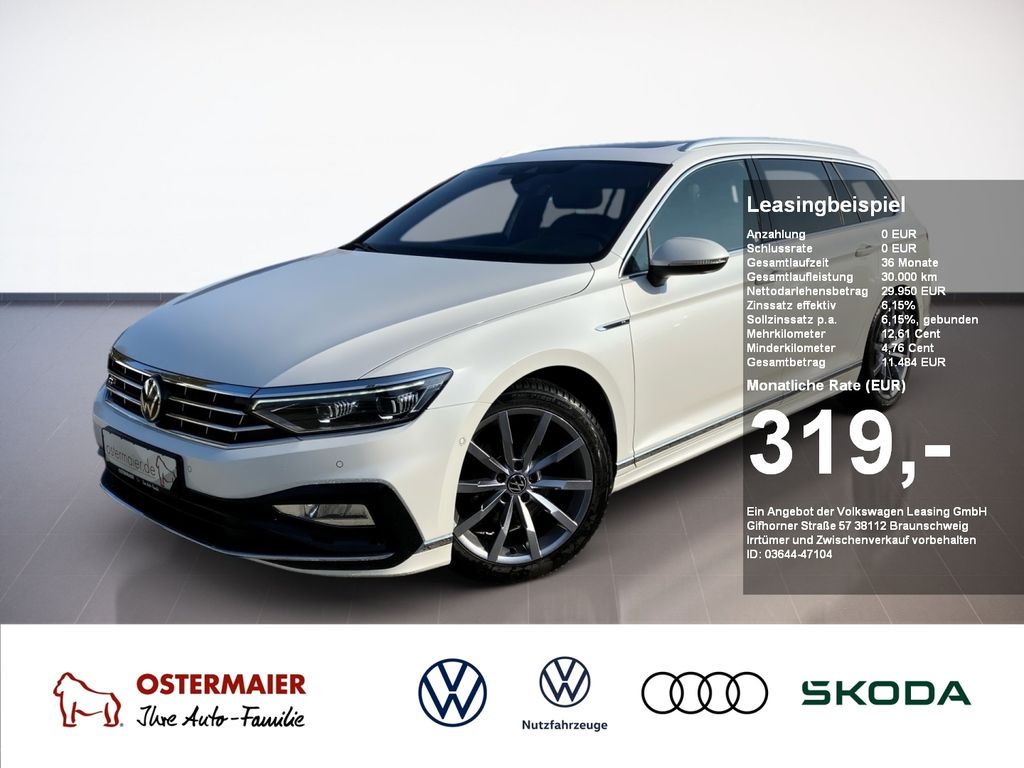 Volkswagen Passat Variant R-LINE 2.0TDI 200PS 4M STDHZG.AHK