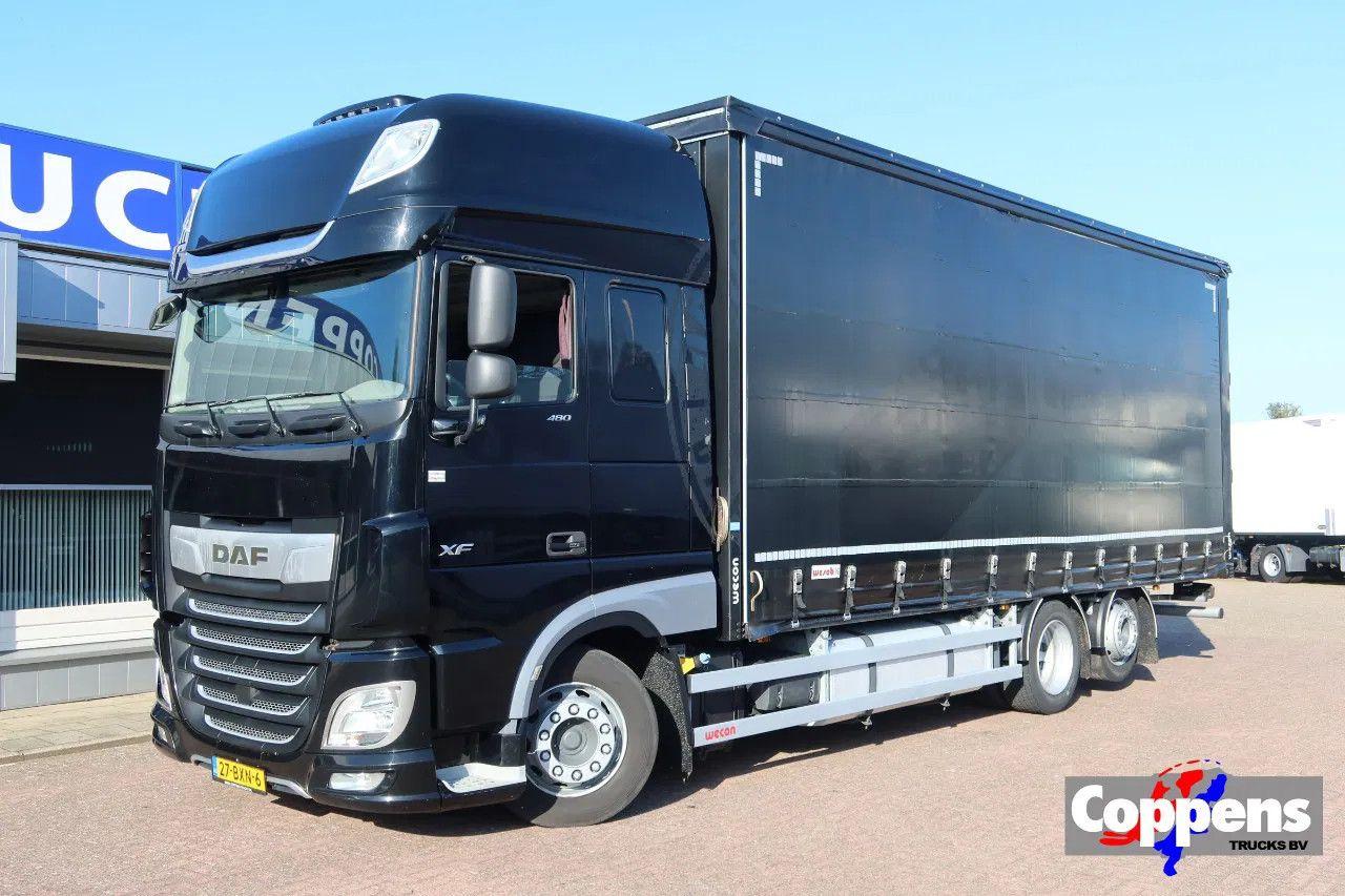 DAF XF 480 6X2 schuifzeil + schuifdak, Voorbereiding