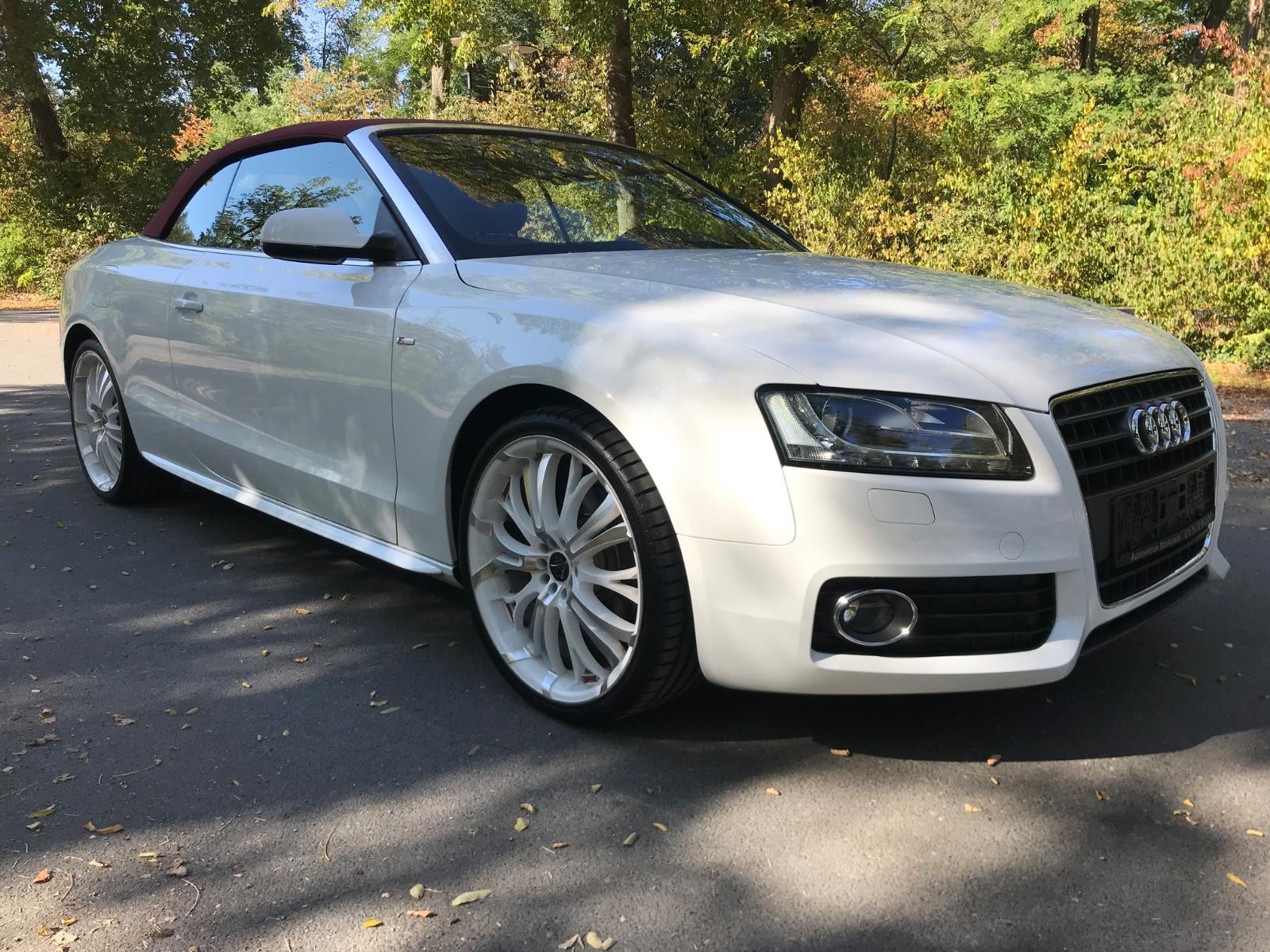 Audi A5 Cabrio Mega Optik S-Line Scheckheft ori.47tkm