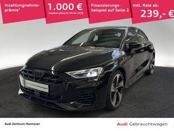 Audi Leasingangebot: Audi S3 Sportback 2.0 TFSI Kamera ACC Navi LED Teille