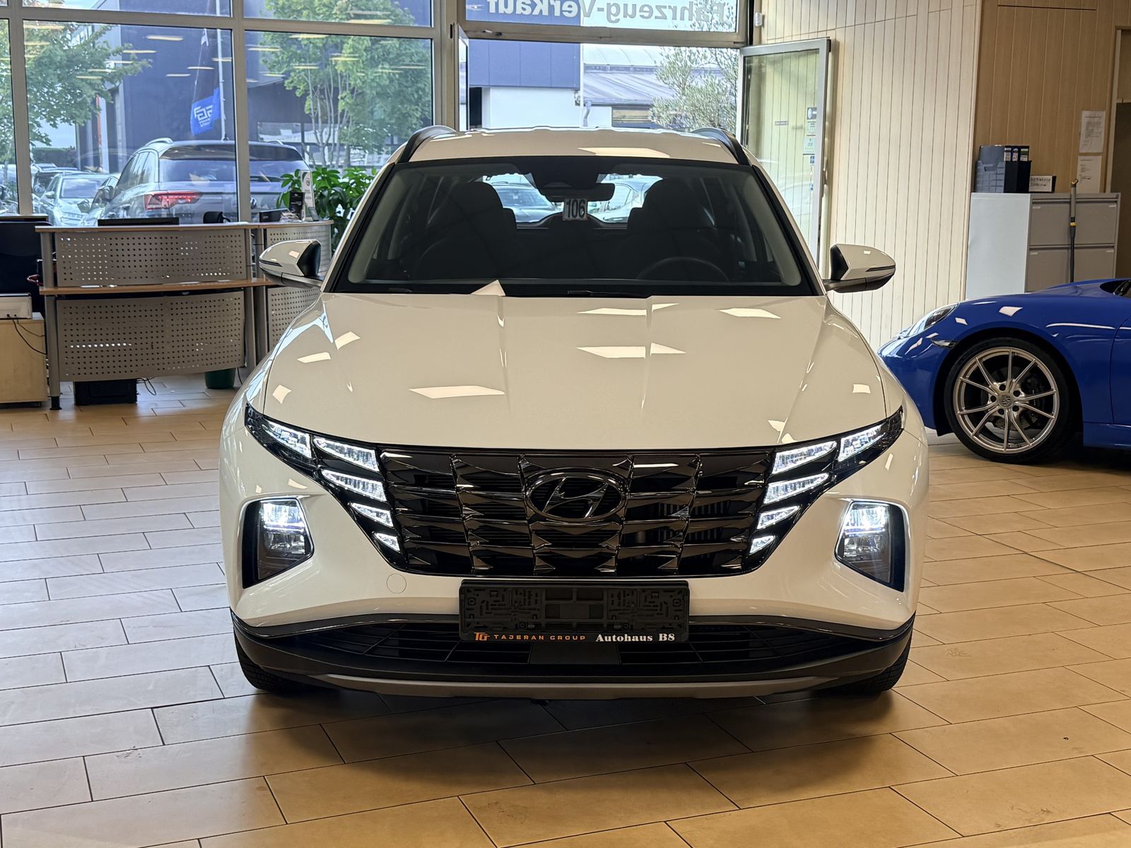 Hyundai Tucson SHZ*Tempo*R.Cam*CarPlay*LED-Grilldesign imagem 2