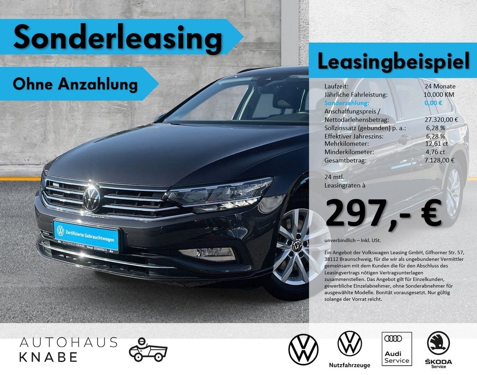 Volkswagen Passat Variant 1.5 TSI DSG Business LED NAVI SHZ