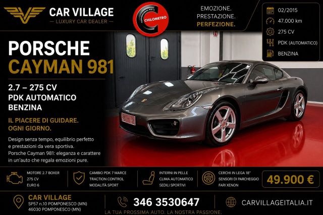 PORSCHE Cayman