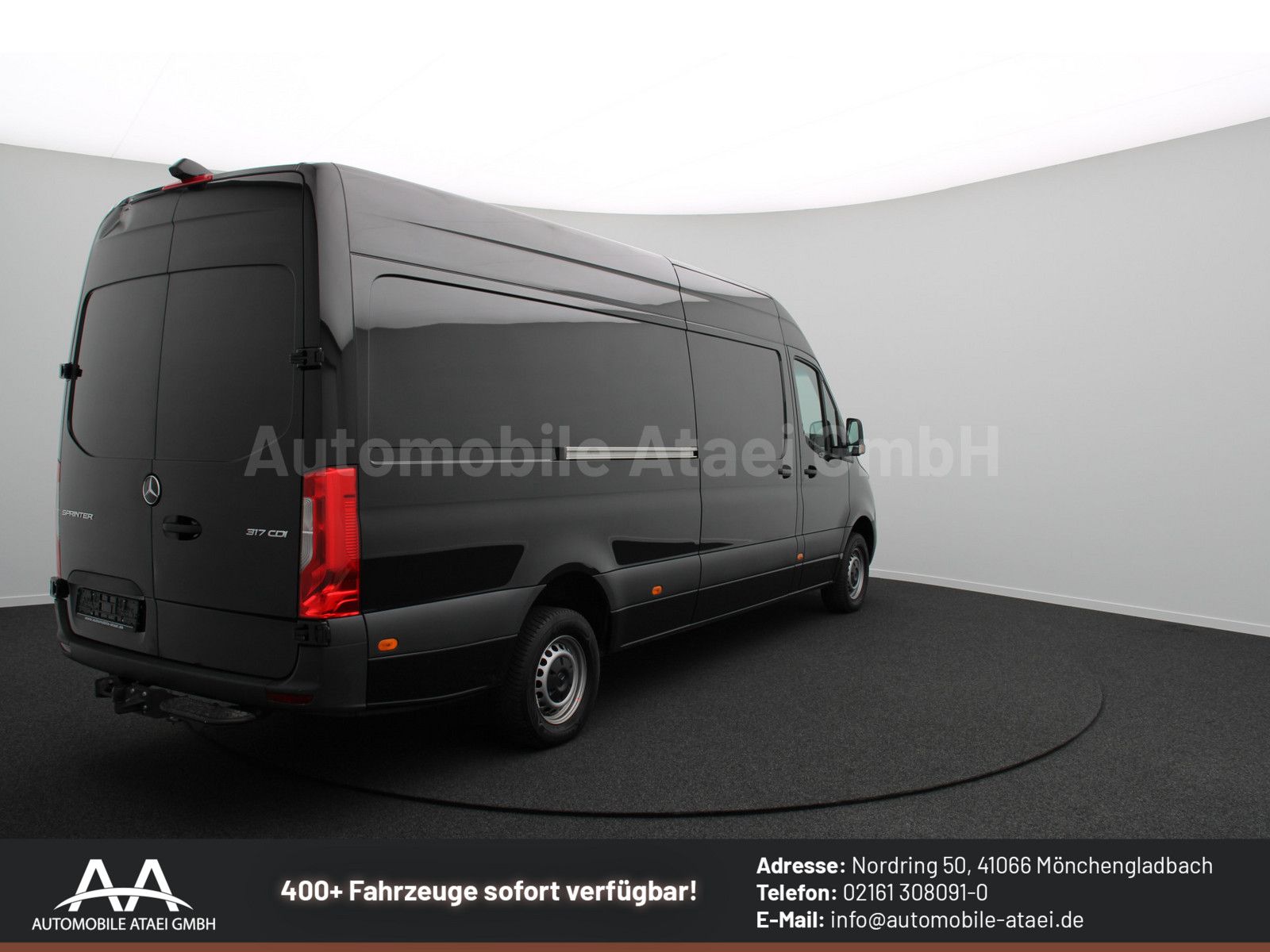 Fahrzeugabbildung Mercedes-Benz Sprinter 317 Automatik MAXI+ AHK 3,5t (3755)