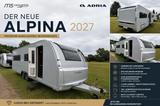 Adria Alpina 763 UK NEUES DESIGN 3er KLIMA ATC ALU 27 - Wohnwagen mit 9 Schlafplätzen