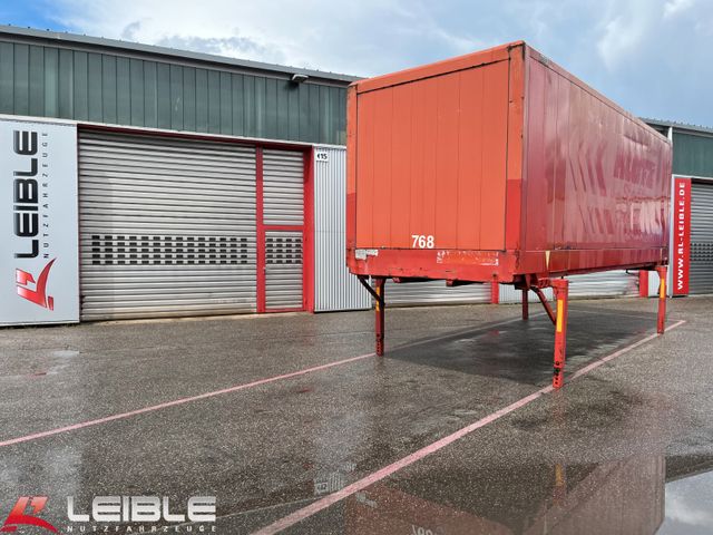 Krone WK 7.3 Stahl Koffer Brücke *Holzverkleidung*