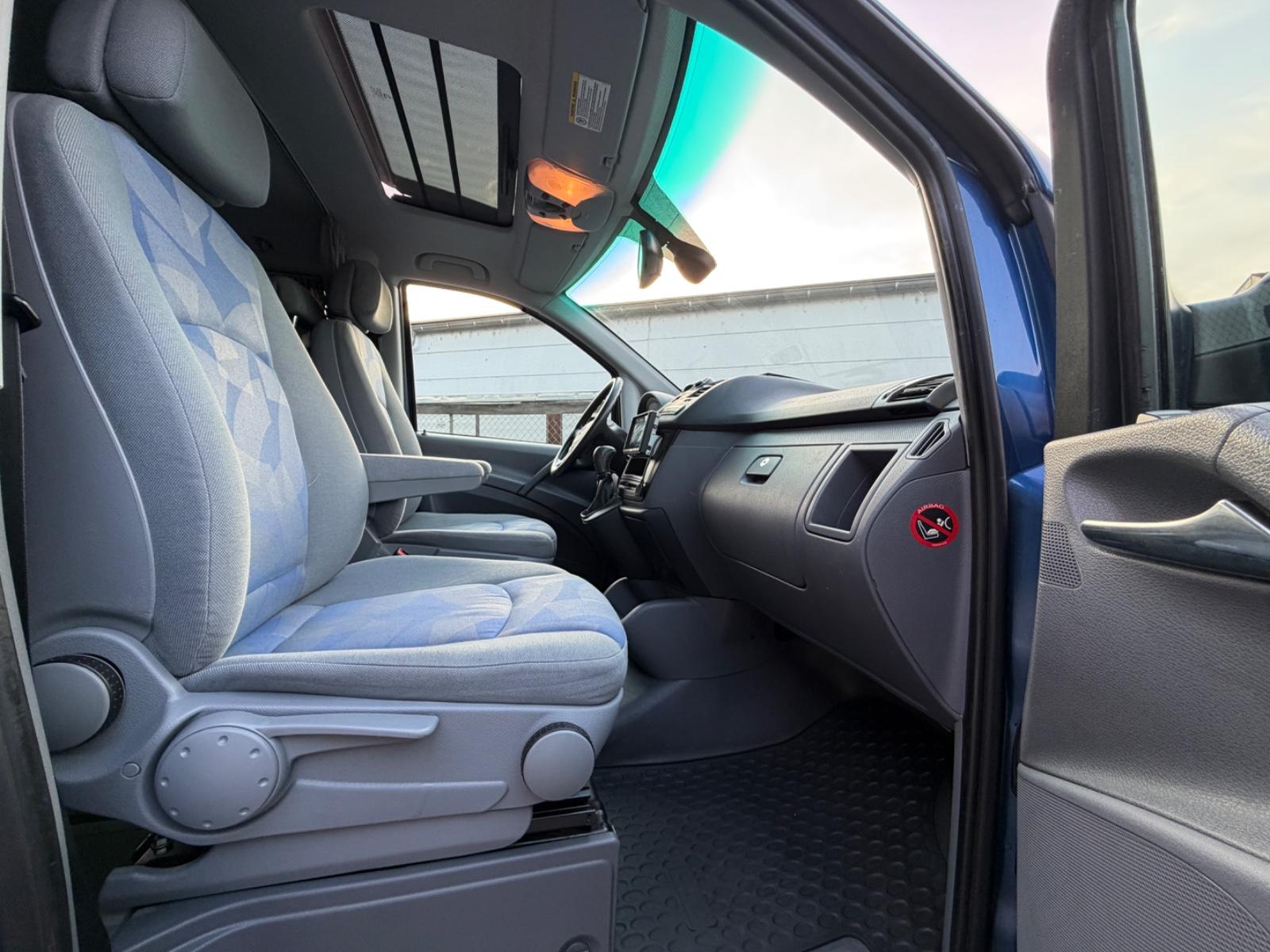 Mercedes-Benz Viano Fun Long 3.0 CDI V6 204 ch BVA / Couchage / Garantie 1 an / Chauffage auxiliaire / Toit ouvrant