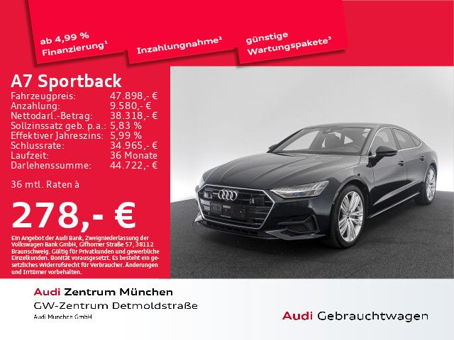 Audi A7 Sportback 55 TFSI qu. S tronic StdHzg/HD-Matr