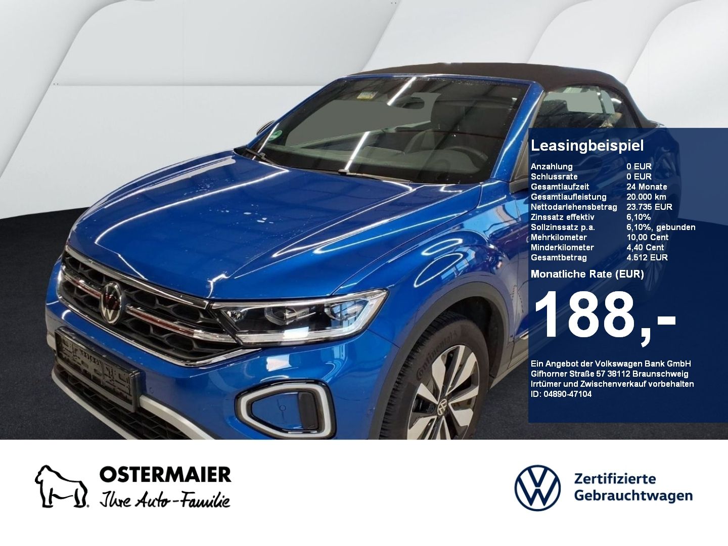 Volkswagen T-Roc Cabriolet GOAL 1.0TSI 116PS ACC.KAMERA.NAV
