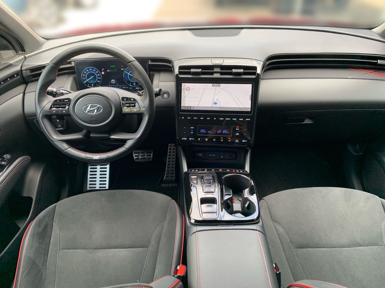 Fahrzeugabbildung Hyundai TUCSON 1.6 T-GDI N Line Hybrid ECS Sitz Assi
