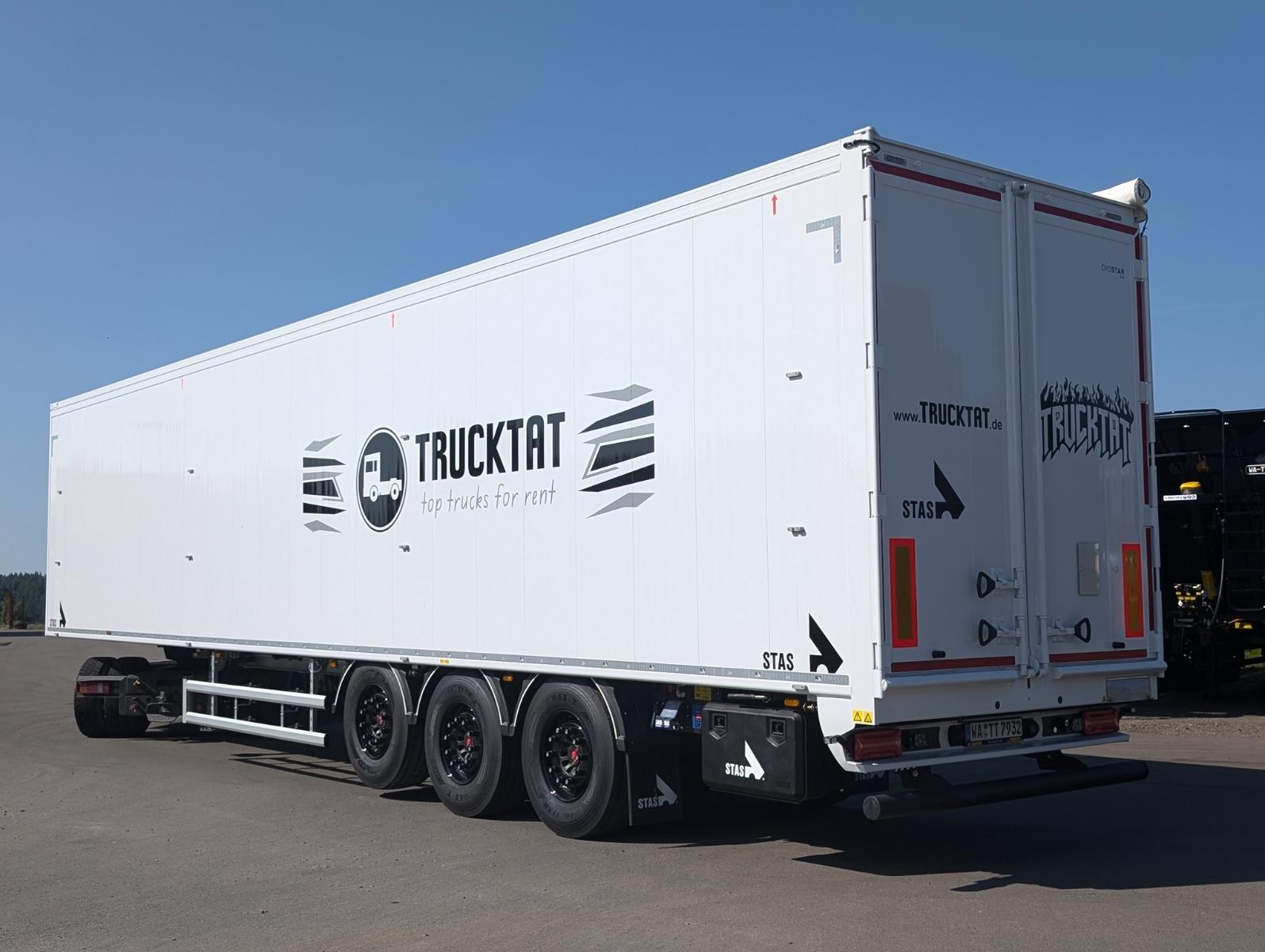 Stas 91 cbm, Cargofloor 10 mm, Liftachse, LENKACHSE